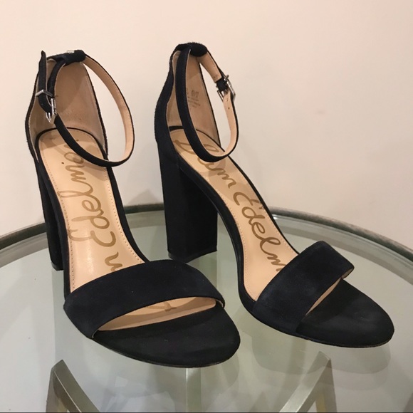 Sam Edelman Shoes - Sam Edelman Black Suede Yaro Sandals